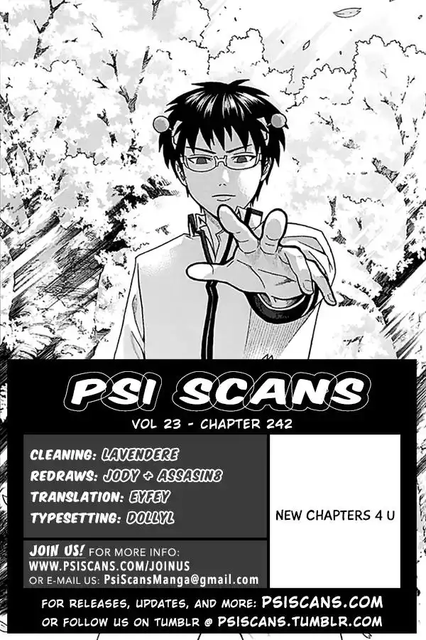 Saiki Kusuo no Psi Nan Chapter 242 1